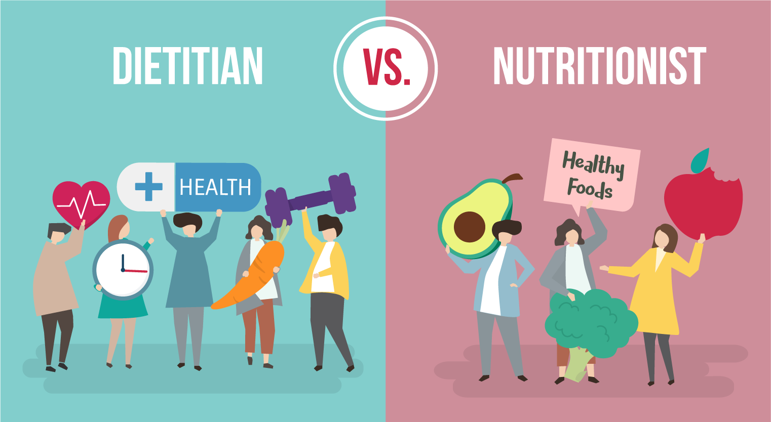 dallimi midis dietologut dhe nutricionistit